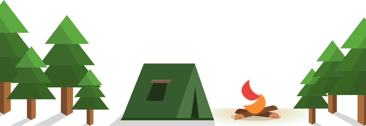 露營背景